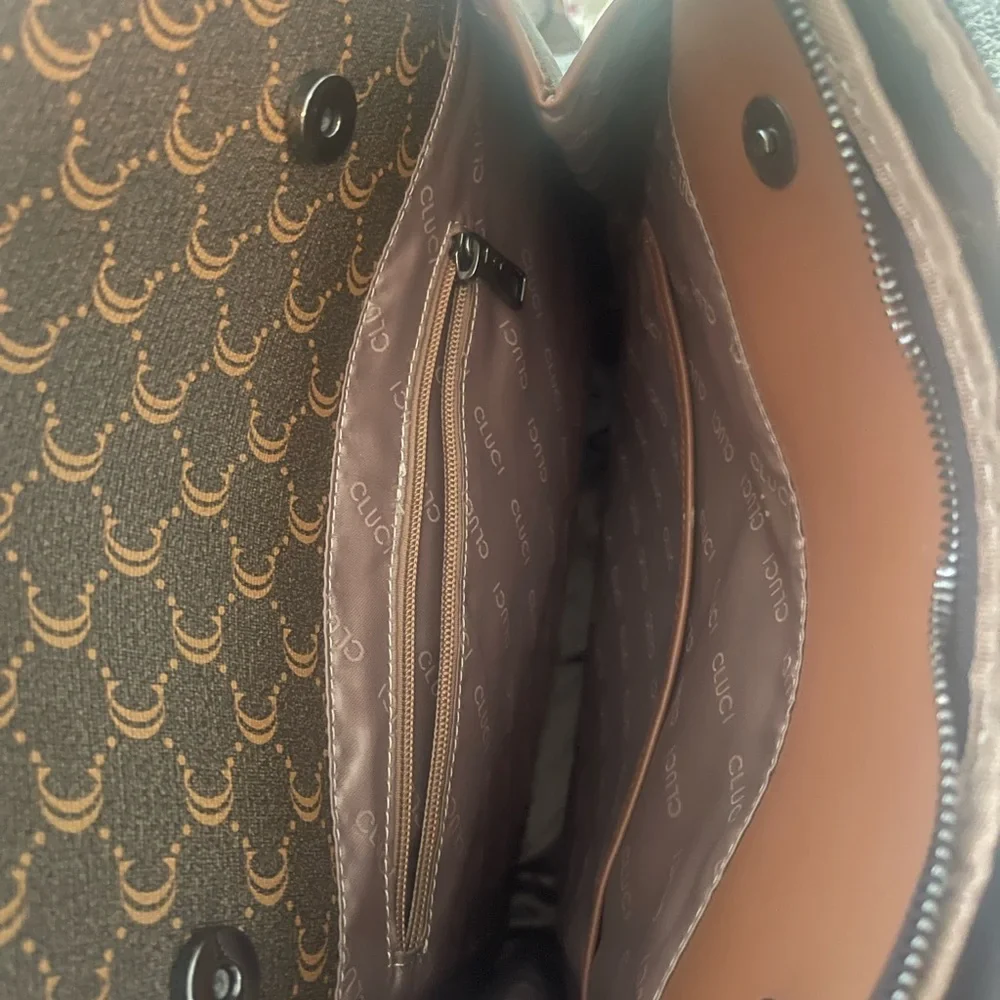 CLUCI Leather Laptop Backpack for Women 15.6 Inch Computer Travel Large Business - Picture 9 of 16